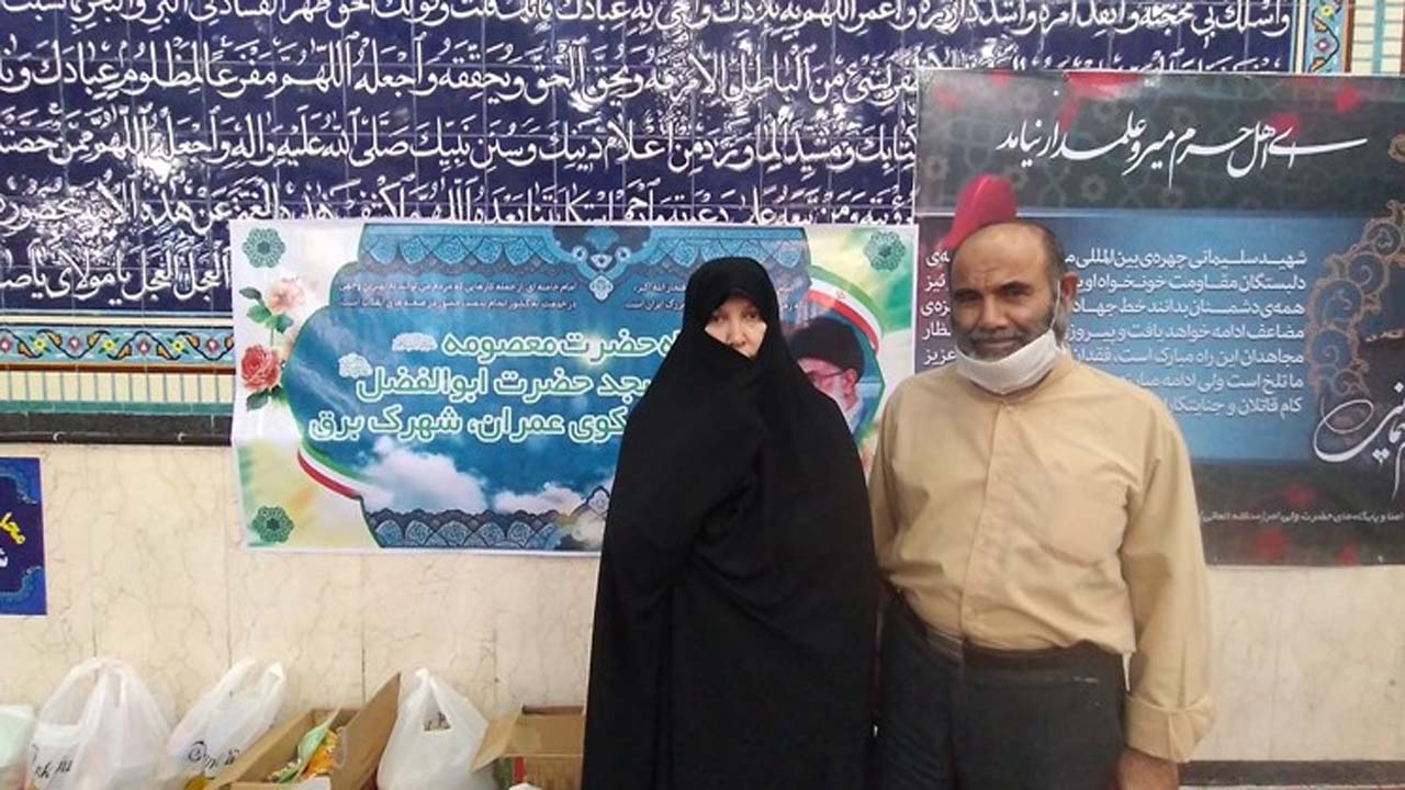 زوج میانسالی که با جان، مال و اولادشان به میدان جهاد آمدند! + تصاویر