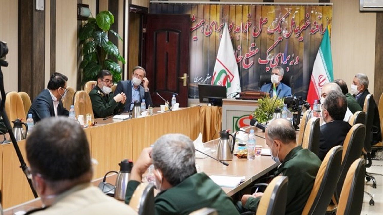 بازدید فرماندهان بهداشت و درمان نیروهای مسلح از قرارگاه پدافند زیستی