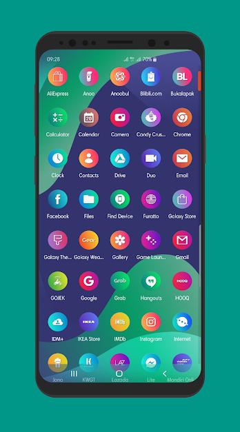 دانلود Jono Pro 2.1.3 &ndash; آیکون پک زیبا و خاص جونو