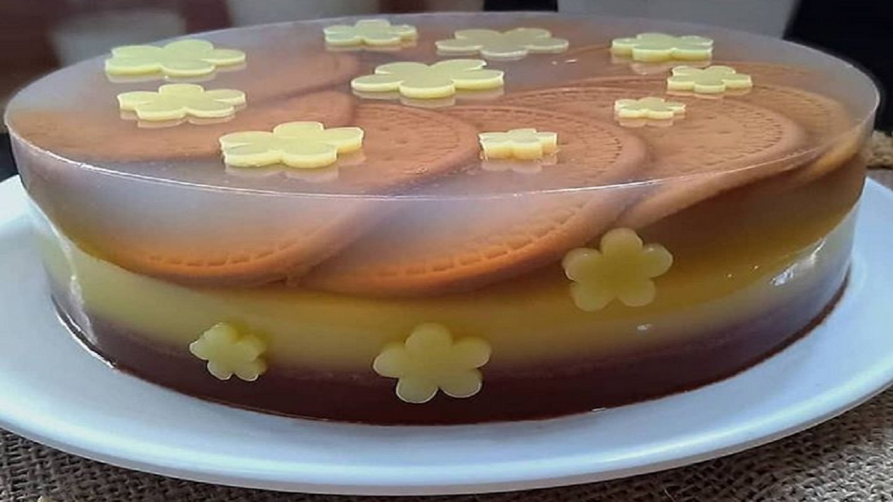 طرز تهیه ژله پاناکوتا سه رنگ