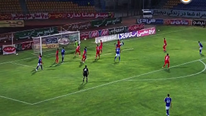 گل اول گل گهر سیرجان به پرسپولیس در تاریخ ۲۵ مرداد ۹۹ + فیلم