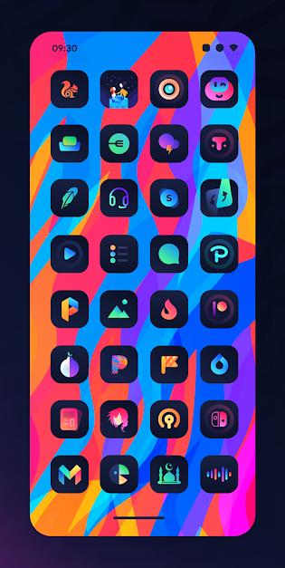 دانلود Nova Dark Icon Pack 2.5 &ndash; آیکون پک نوا دارک