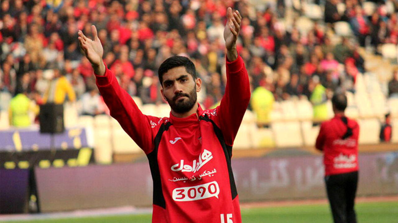 بازیکن پرسپولیس به کمپین «ما ملت امام حسینیم» پیوست