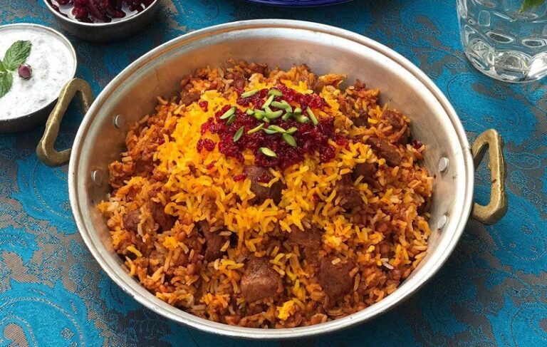 طرز تهیه قیمه شاه عباسی مجلسی
