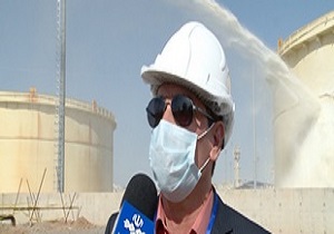 افتتاح بزرگترین سیستم خاموش کننده برجی مخازن میعانات گازی در قم