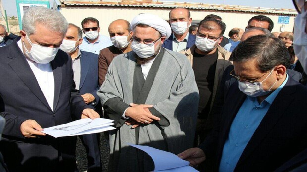 وزیر میراث فرهنگی از پروژه گردشگری سرخه بازدید کرد