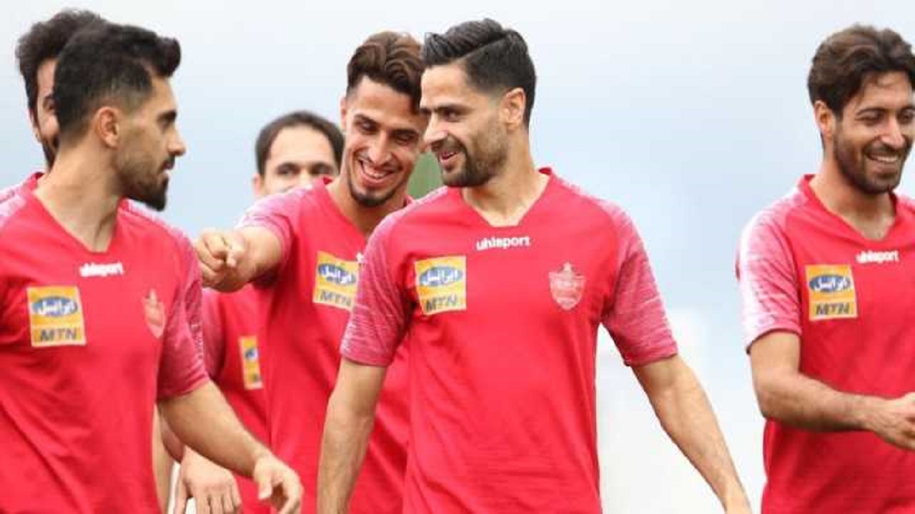 برنامه سبک پرسپولیسی‌ها در روز تمرین اختصاصی شیری