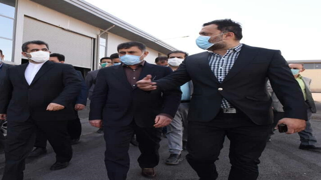 بازدید معاون وزیر کشور از روند تکمیل واحد تولید پلیمر در اشتهارد