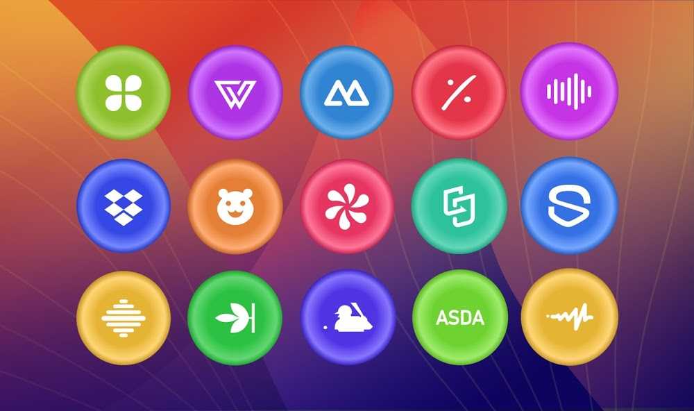 دانلود Candy Icon Pack 1.0.8 &ndash; آیکون پک جذاب و رنگی آب نباتی اندروید