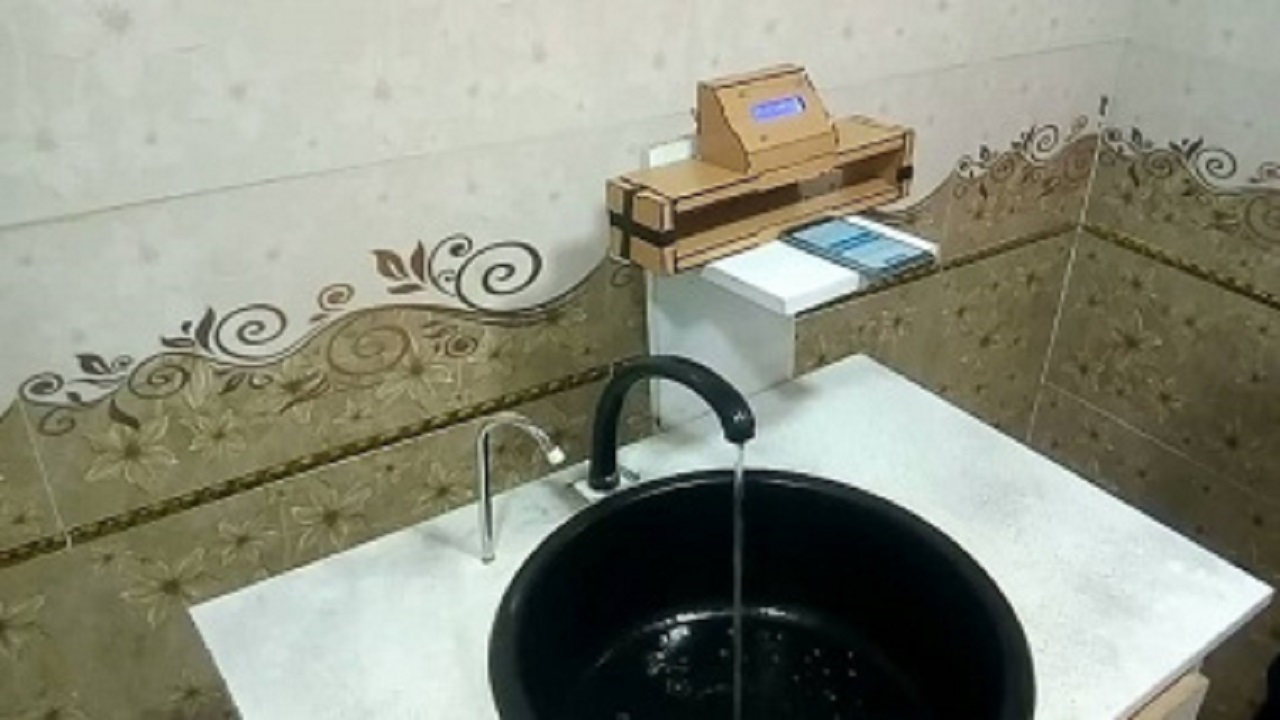 طراحی و ساخت شیرآب شنیداری هوشمند توسط دانش آموز نخبه کرمانی