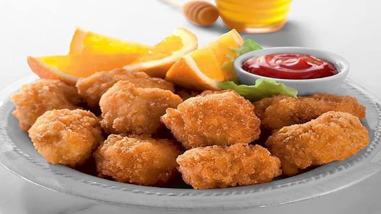 طرز تهیه مرغ سوخاری پاپ کورنی خوشمزه در قابلمه