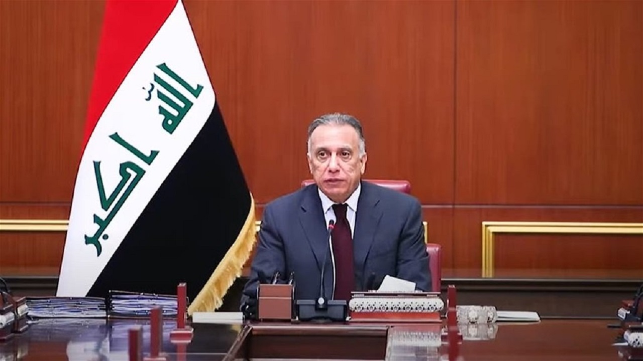 الکاظمی وارد واشنگتن شد