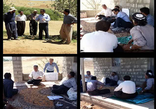 برگزاری گارگاه آموزش تغذیه باغ‌ها در مهاباد