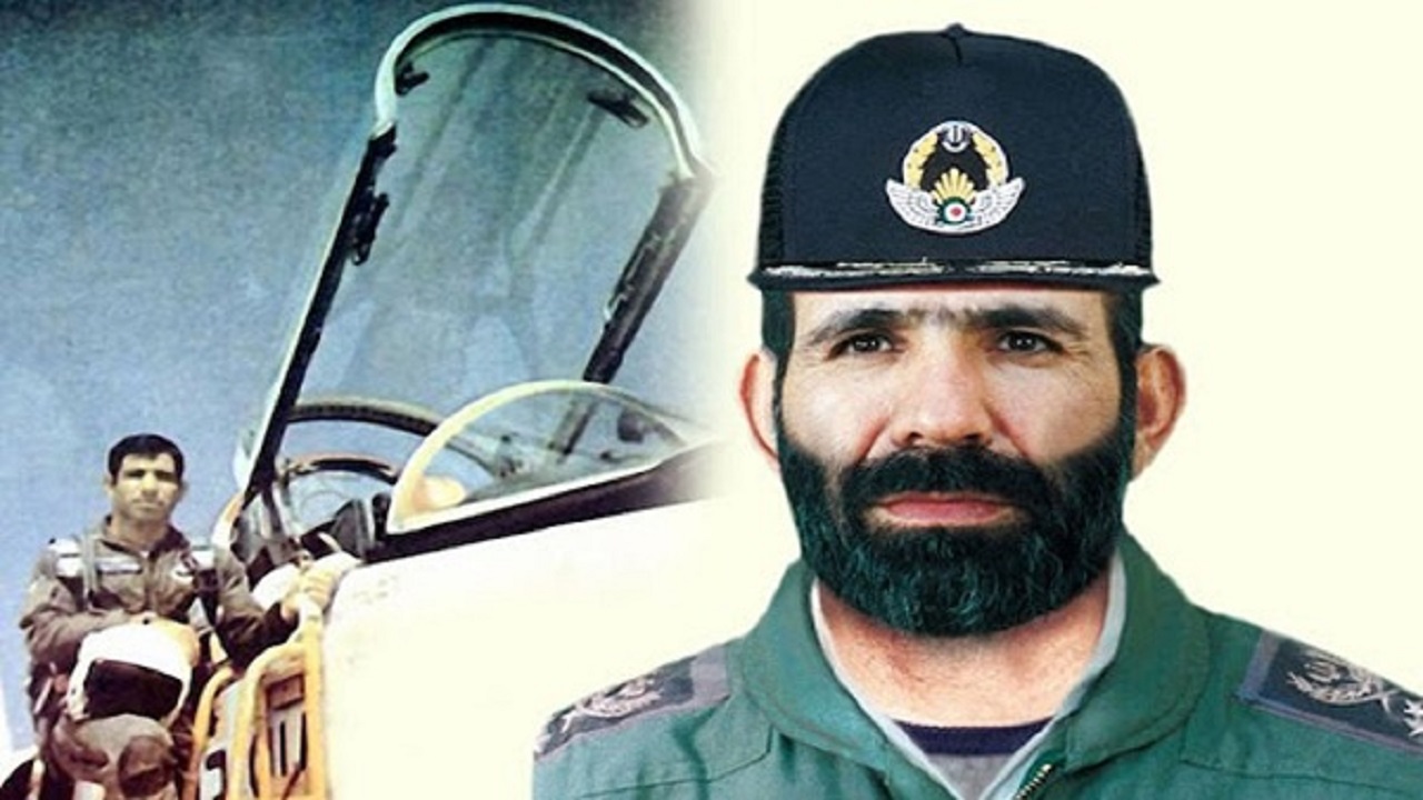 شهید اردستانی و ابداع یک تکنیک جدید در بمباران هوایی + تصویر