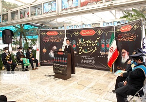 آیین سیاهپوشانی شهر مقدس قم برگزار شد