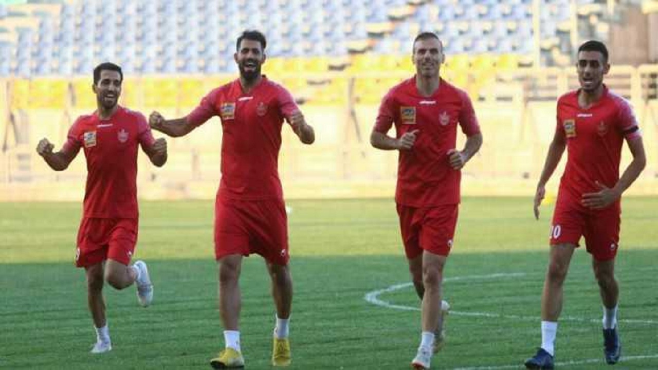 برگزاری آخرین تمرین پرسپولیس پیش از دیدار با سایپا