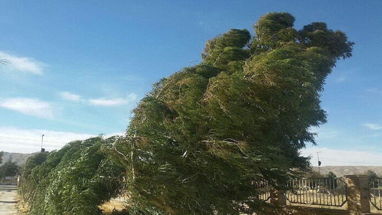 پیش بینی وزش باد نسبتاً شدید در چهارمحال و بختیاری