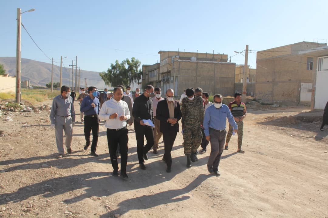 بررسی مشکلات روستای گردخون با حضور فرماندار شیراز