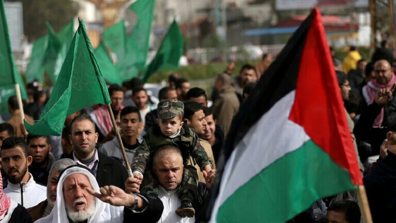 تظاهرات فلسطینیان نوار غزه و کرانه باختری در محکومیت عادی‌سازی