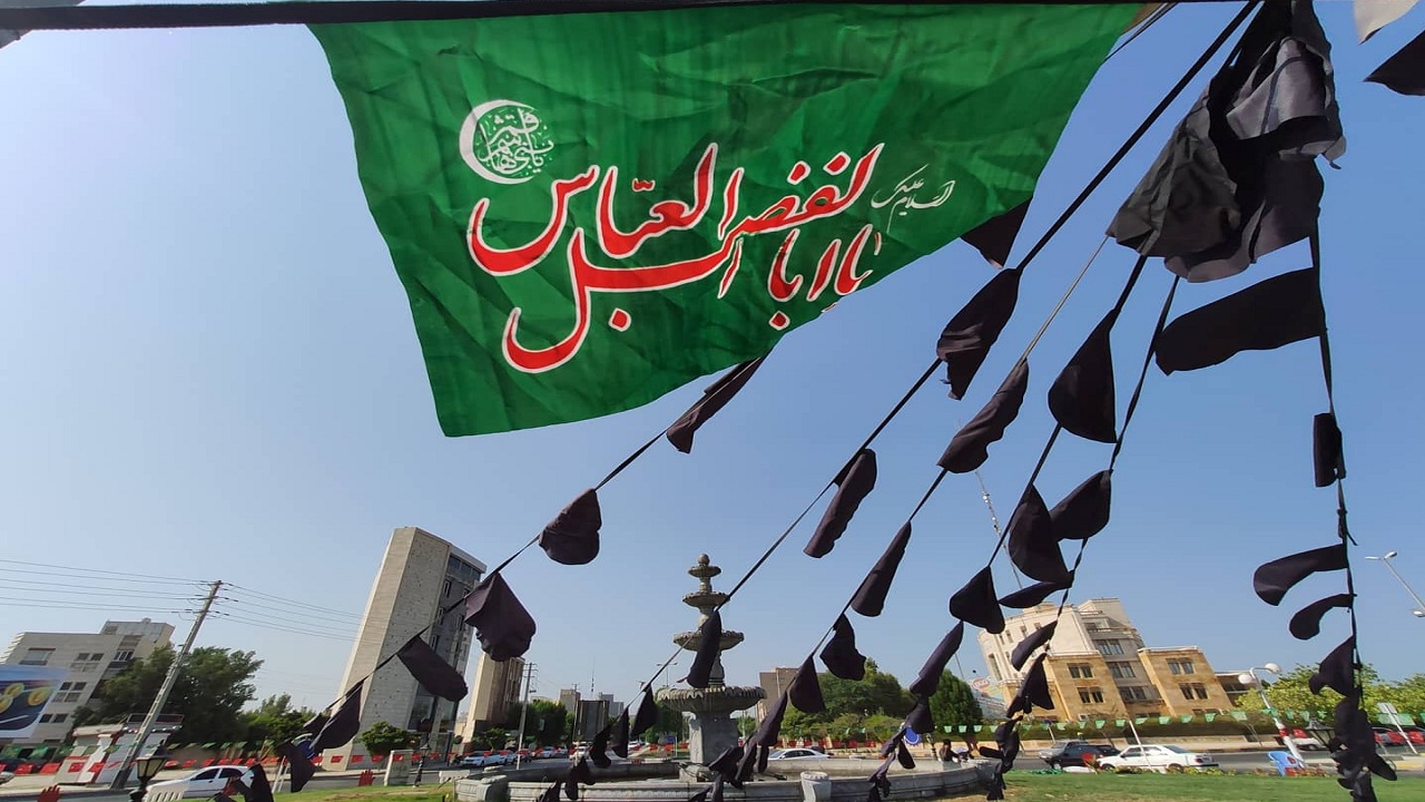 بوشهر در عزای سالار شهیدان سیاهپوش شد