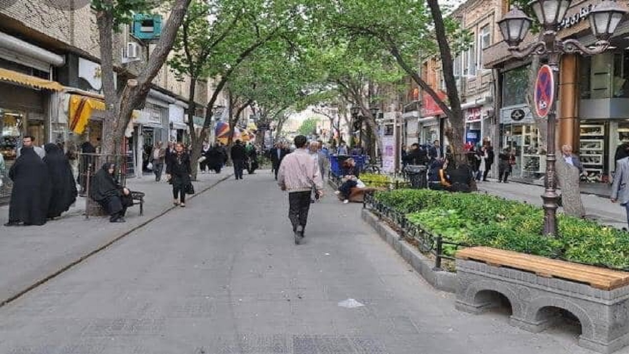 مشکلات ترافیکی پیاده راه تربیت تبریز برطرف می‌شود