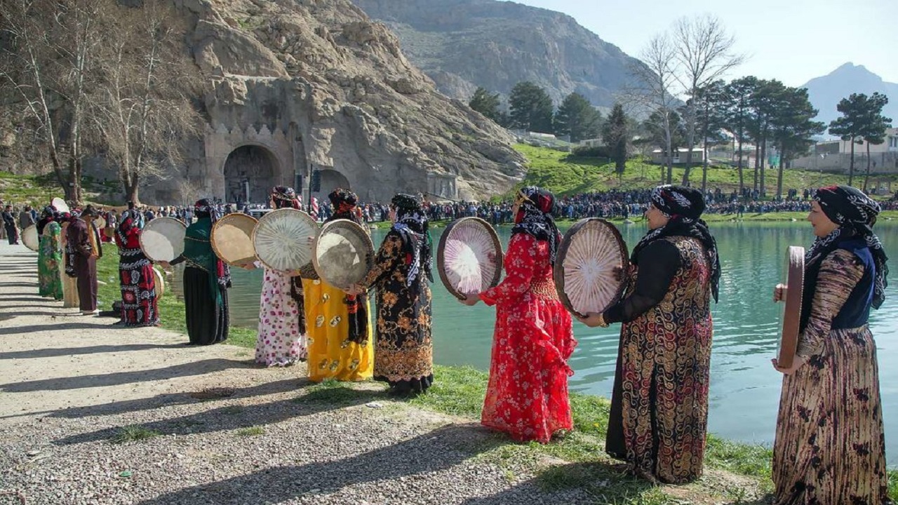 کرمانشاه میزبان جشن آخرین نوروز سده‌ چهاردهم