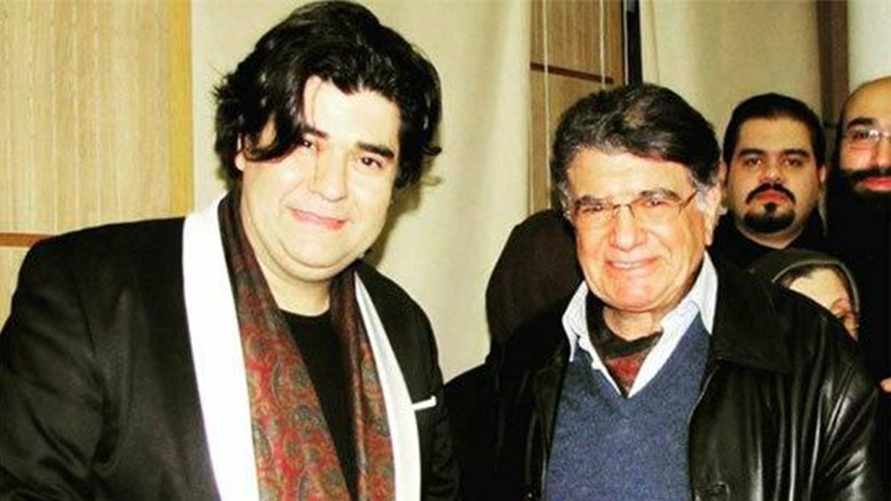 سالار عقیلی برای شجریان دست به دعا شد