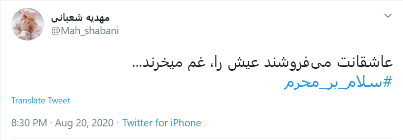 امسال عجب محرمی است؛ بی کربلا، بی اربعین، بی سردار!