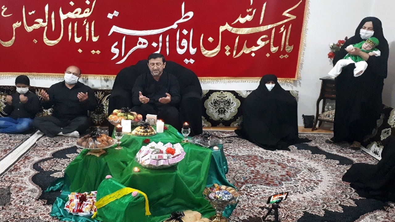 مراسم شیرخوارگان حسینی امسال تلویزیونی برگزار شد + تصاویر