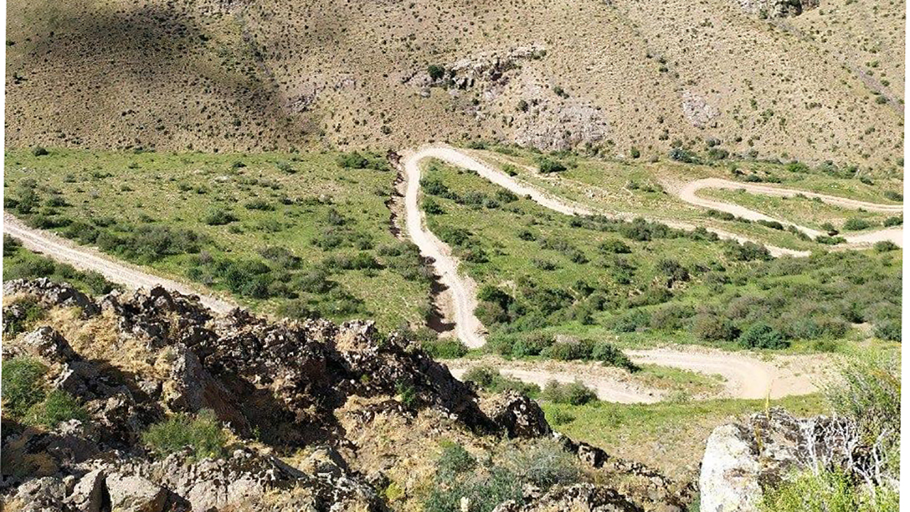 نمایی از طبیعت جذاب روستای پرچینه + تصاویر