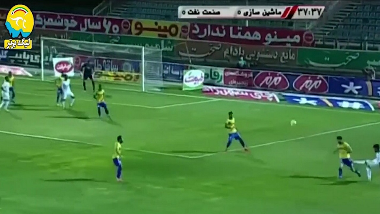 برتری ماشین سازی مقابل صنعت نفت آبادان