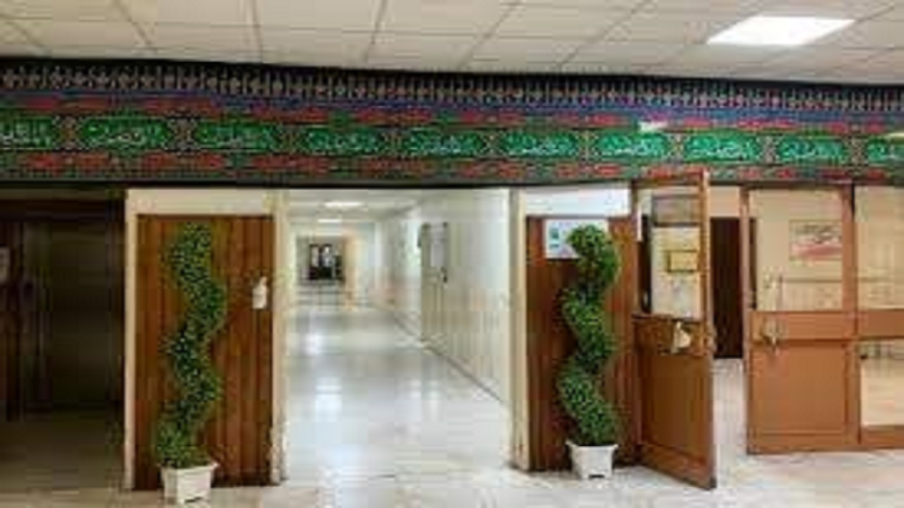 ندای یا ابوالفضل همراه باسیاه پوش کردن بخش کرونائی بیمارستان مدنی