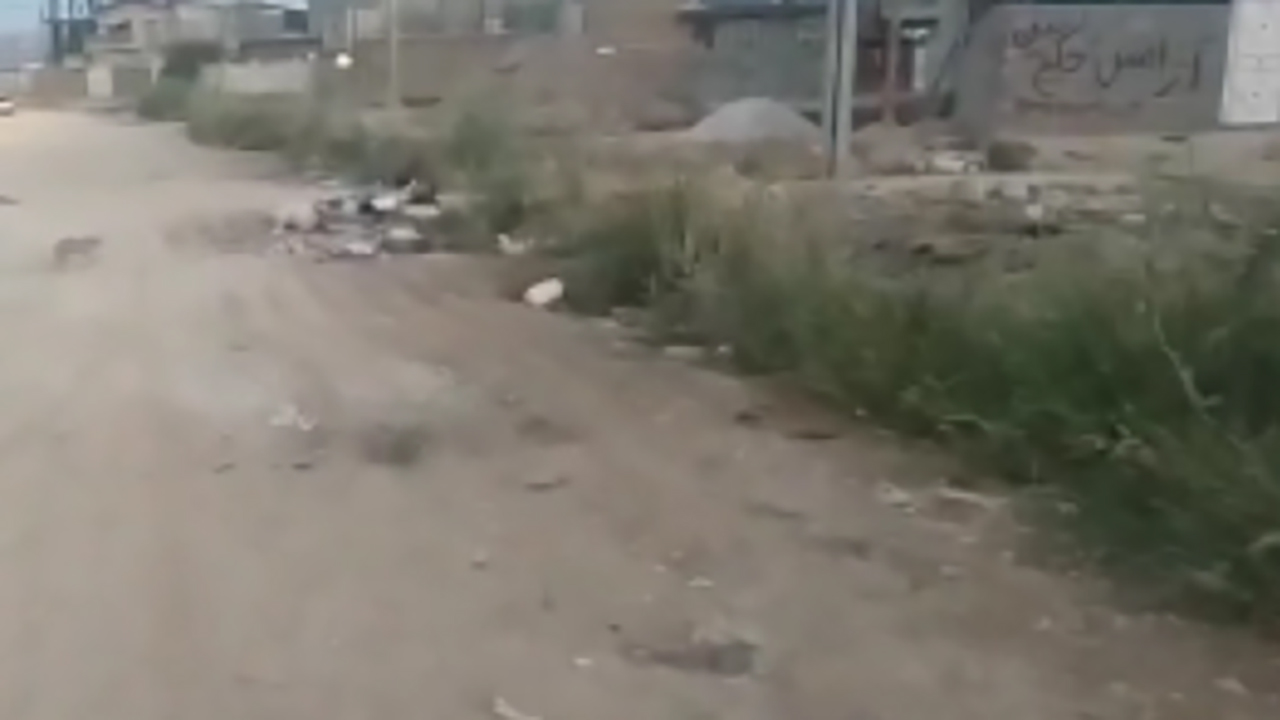 وضع نامناسب معابر در شهرک جهاد کرمانشاه + فیلم