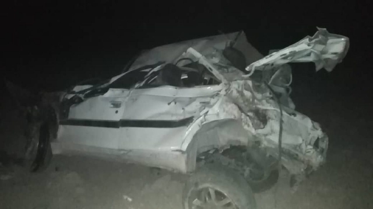 واژگونی پژو پارس دو کشته و یک مصدوم به دنبال داشت