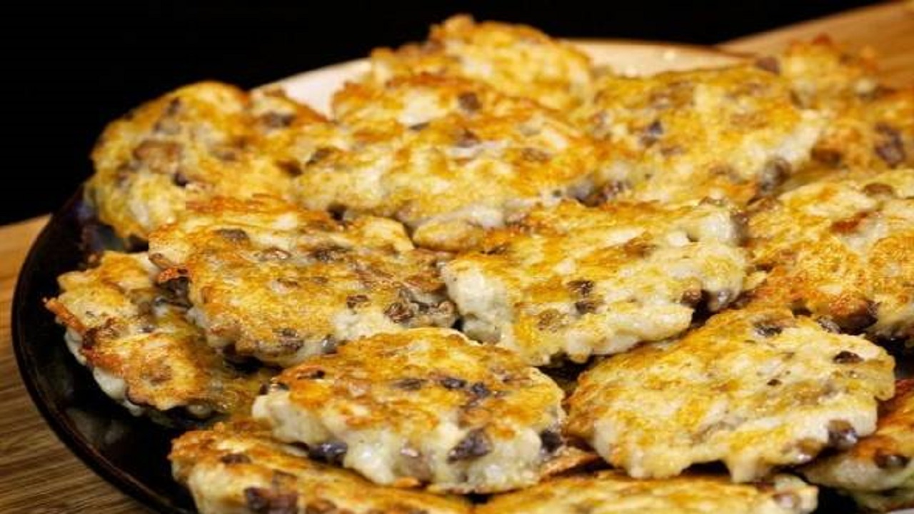 کوکوی مرغ و قارچ متفاوت و خوشمزه + طرز تهیه