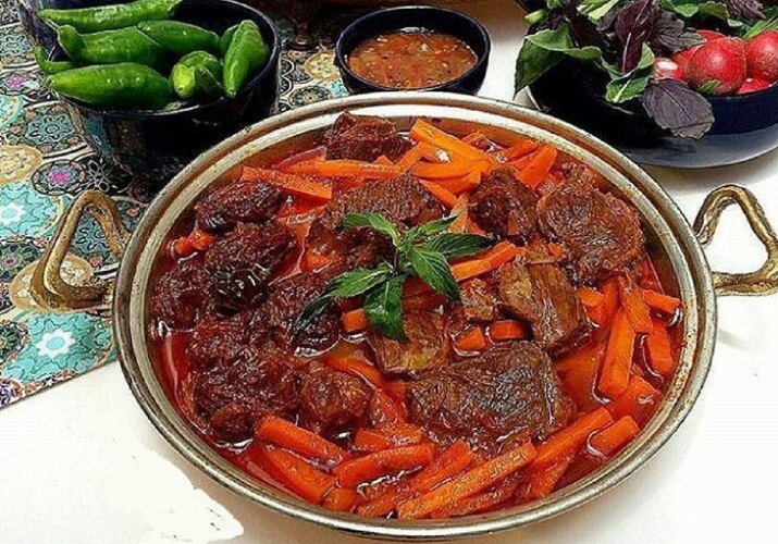 خورشت هویج تبریزی + طرز تهیه