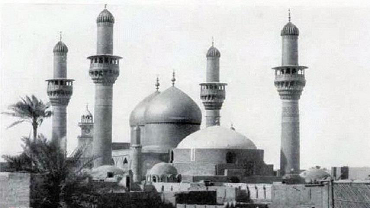 تصاویر کمیاب قدیمی از مراقد مطهر کاظمین