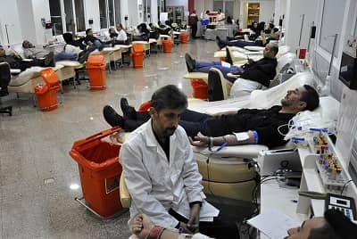 کاهش ذخیره بانک خون در اصفهان