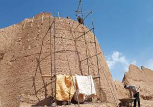 از سر گیری مرمت و حفاظت مجموعه تاریخی بلقیس اسفراین