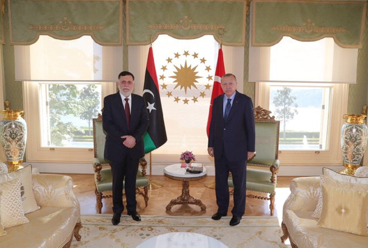 دیدار اردوغان و السراج