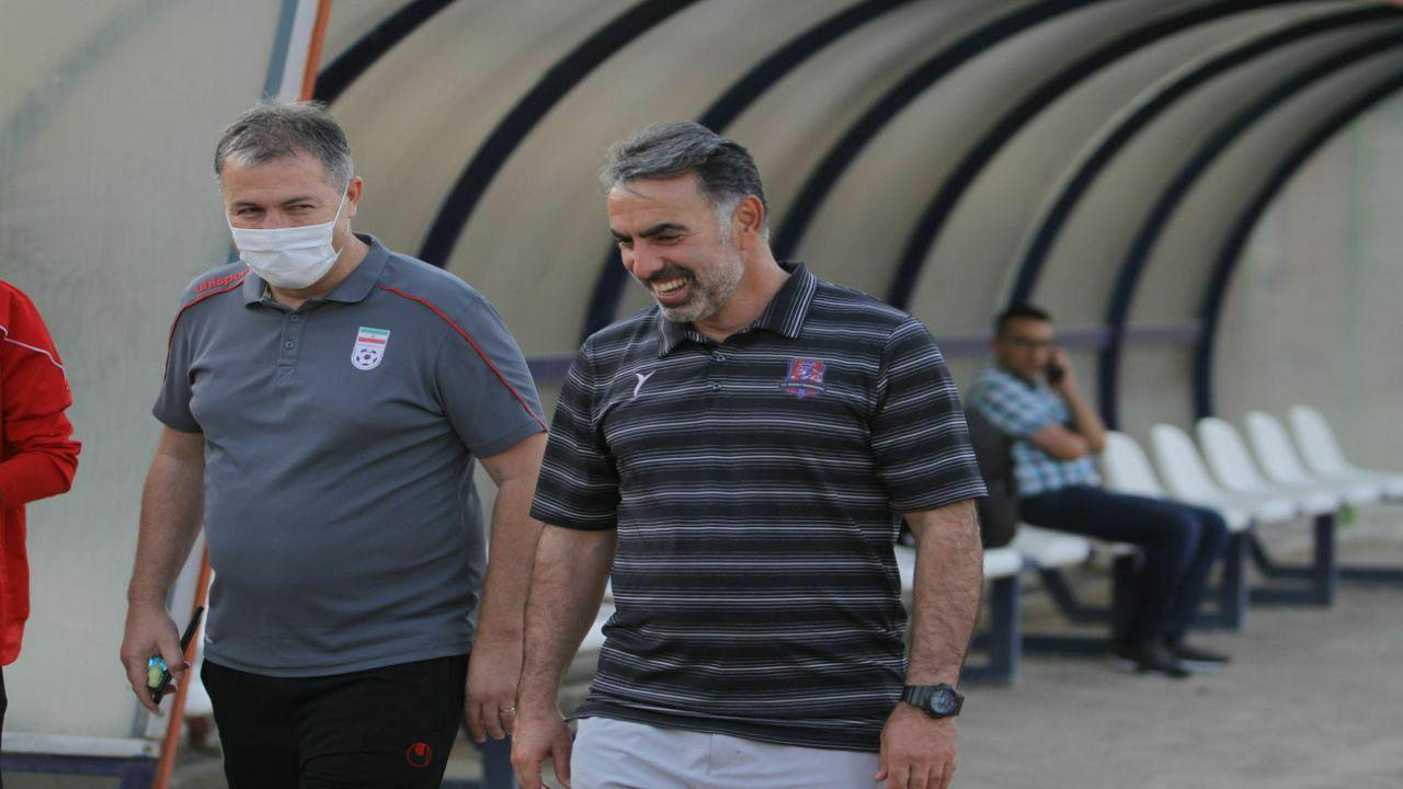 حضور سرمربی تیم ملی فوتبال در مازندران
