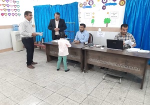 بازدید مسئولان بهبهان از پایگاه‌های سنجش سلامت نوآموزان