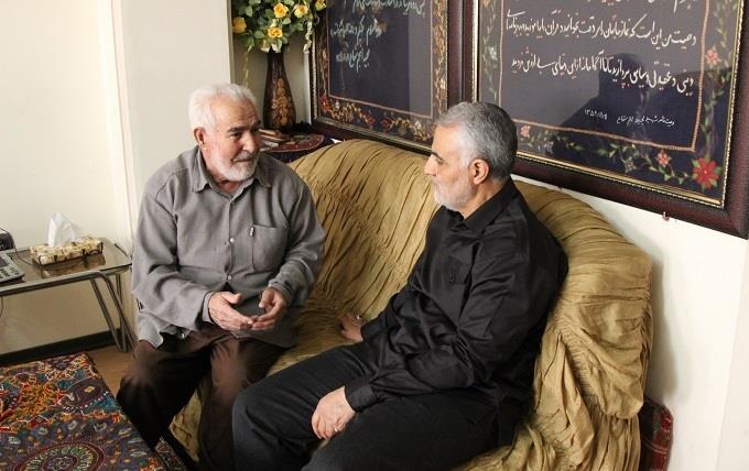 پدر شهیدان انجم شعاع و راننده سردار سلیمانی آسمانی شد+تصاویر