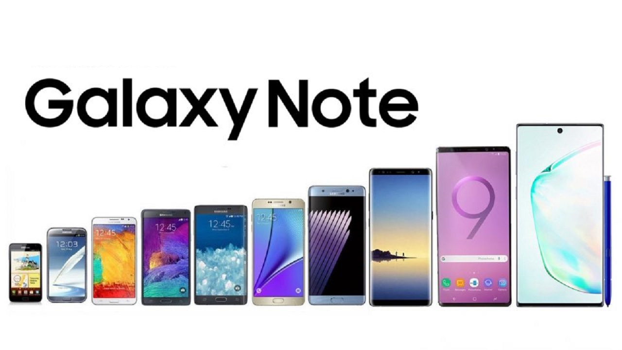 قیمت انواع گوشی موبایل سامسونگ سری گلکسی Note