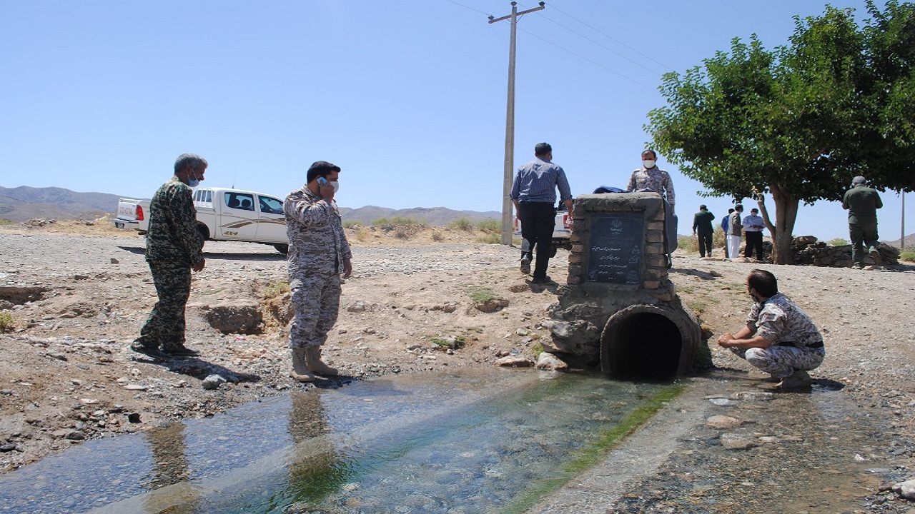 مرمت و لایروبی۱۳ رشته قنات در دهستان کرات تایباد