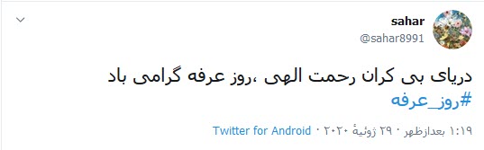 امسال تنها حاجی صحرای عرفات، امام زمان (عج) است/ عرفه یک میانبر شناخت