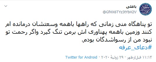 امسال تنها حاجی صحرای عرفات، امام زمان (عج) است/ عرفه یک میانبر شناخت