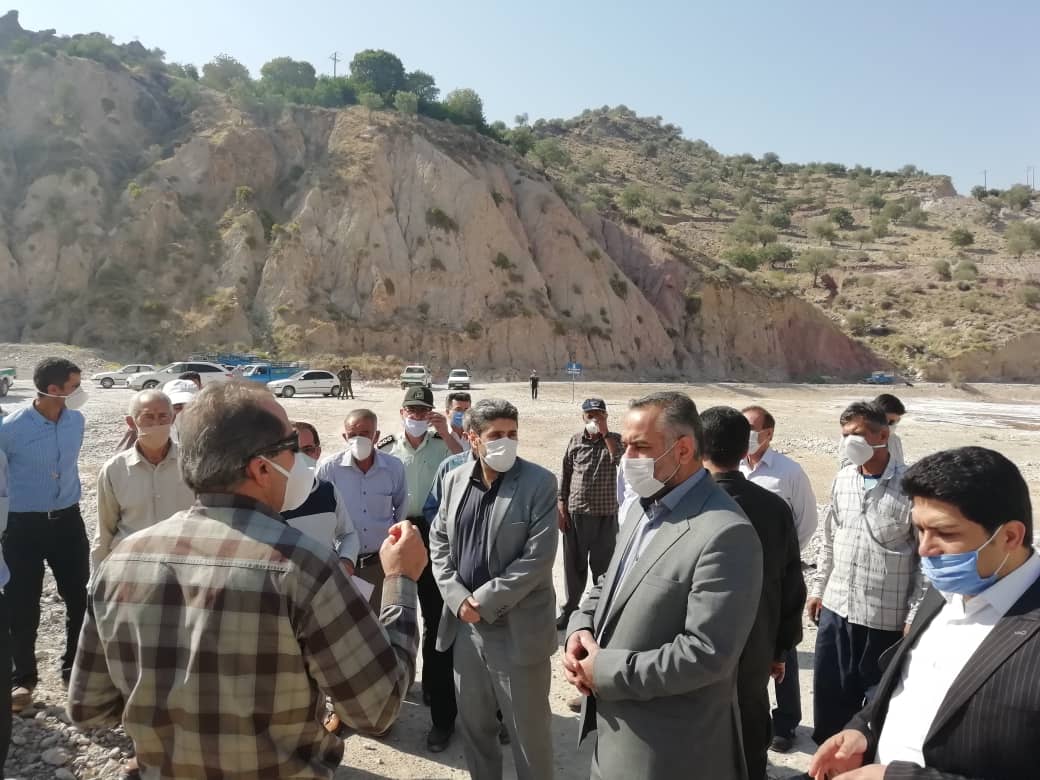 بازدید دادستان شیراز از منطقه کوهمره سرخی