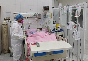 حال ۶۳ بیمار کرونایی در مراکز درمانی اردبیل وخیم است