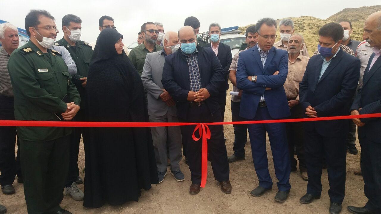 افتتاح راه روستایی در بخش کوهین